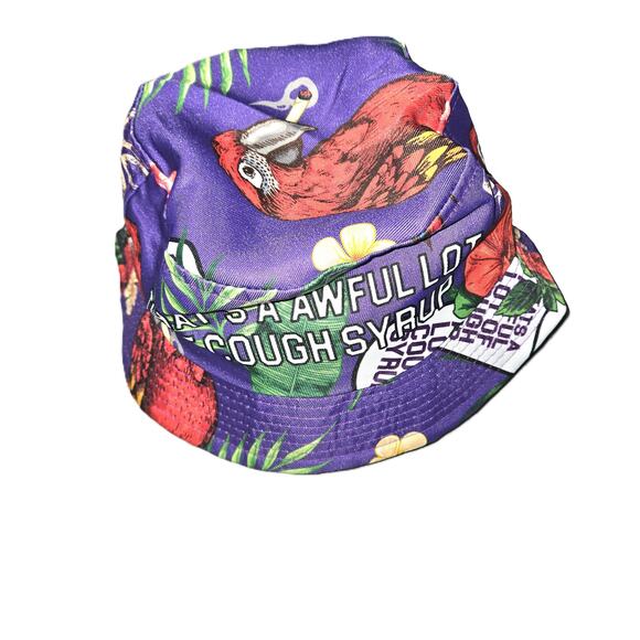 Thats A Awful Lot Of Cough Syrup Purple Bucket Hat - Picture 4 of 6
